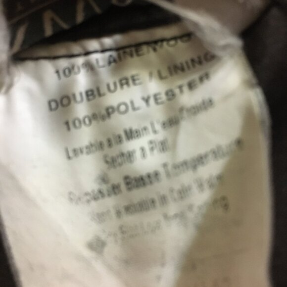 Vintage RW&CO. Preppy Wool Pleated Mini Skirt - Picture 9 of 13